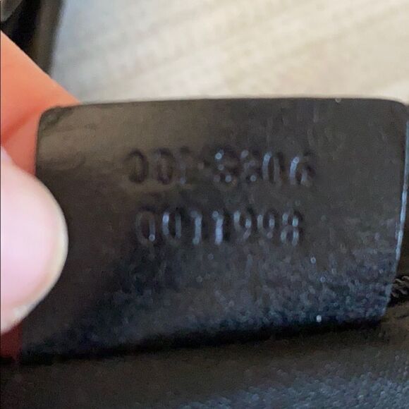 Gucci GG Motif Hobo Black Canvas & Leather Bag - Picture 10 of 10